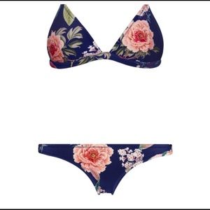 Triangl Delilah Fiore Nero Swimsuit